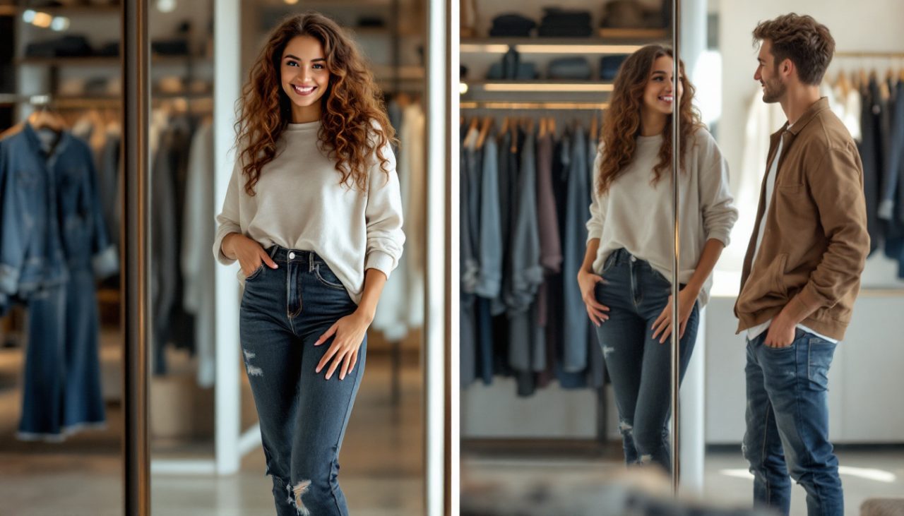 Jean GUESS Bootcut - Taille 25 (équivalent 34/36 Ou 14/16 Ans) - Bleu - Très Bon état D'occasion