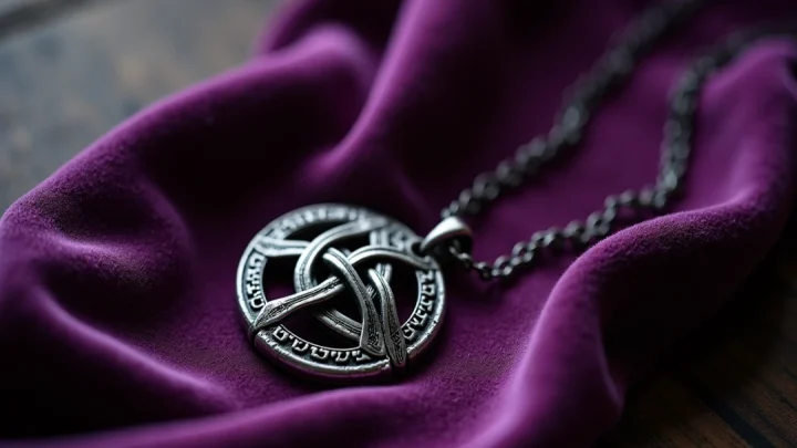 Pendentif nœud de sorcière : signification et pouvoirs en wicca